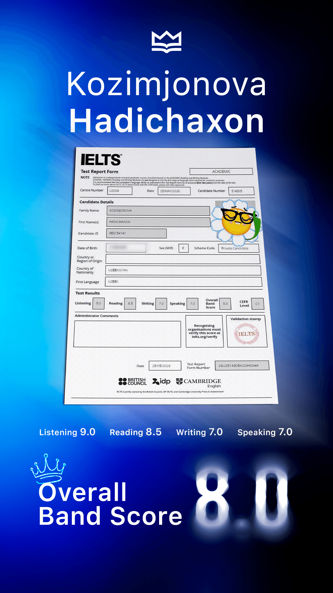 result 8